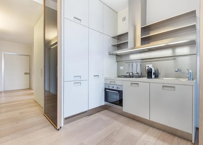 Stylish Elegant In Torre Solaria With Exclusive Milan's View Lägenhet *