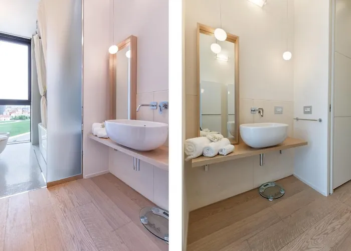 Lägenhet Stylish Elegant In Torre Solaria With Exclusive Milan's View