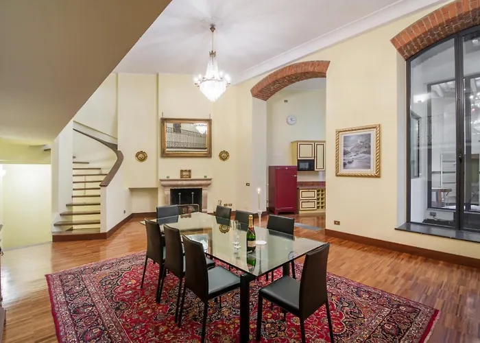 Apartament Loft In Navigli District With Jacuzzi & Sauna - Papiniano Mediolan