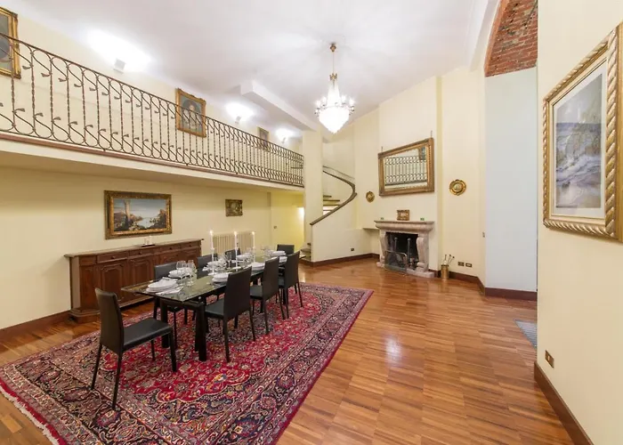 Loft In Navigli District With Jacuzzi & Sauna - Papiniano Apartament *