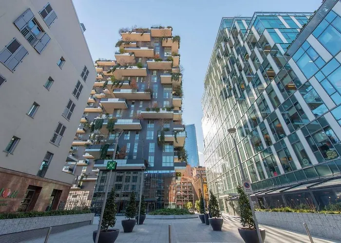 Lejlighed Joivy 1br In Isola With Stunning View To Bosco Verticale