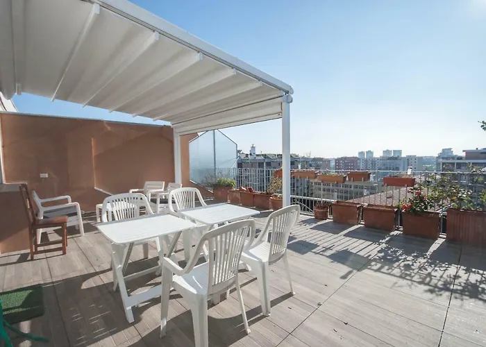 Apartman Exclusive Rooftop With Large Terrace In Solari/tortona Milánó