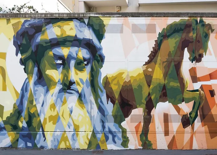 Appartement Stylish Loft With Garden, 8 Guests, 3 Bedrooms *