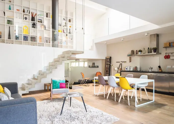 Stylish Loft With Garden, 8 Guests, 3 Bedrooms * Milaan