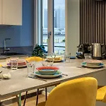 公寓 Navigli Duplex Elegante Con Vista Canale 米兰