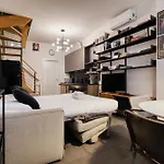 Apartmán Just Urban - Design Loft 2 Bathrooms And Balcony - 9 Min M4 Duomo