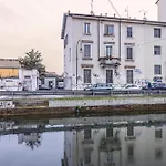 公寓 Navigli Duplex Elegante Con Vista Canale 米兰