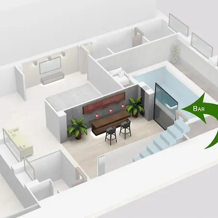 Vivilo With Private Pool-foresteria *