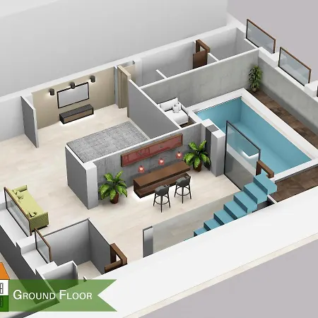 Apartment Vivilo With Private Pool-foresteria *