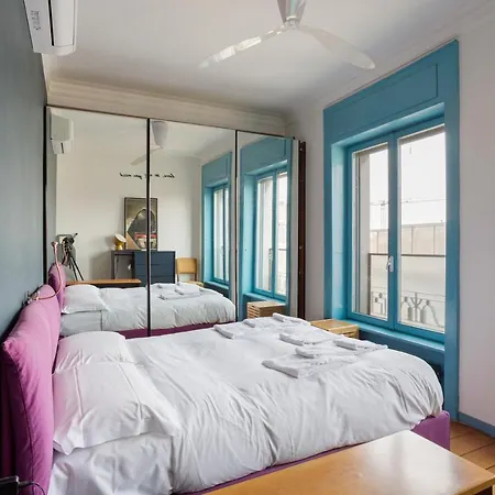 Daire The Blue Nest With A View - 7th Floor- Via Palestrina *