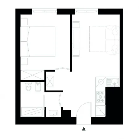 Apartamento The Best Rent - Cozy One-bedroom Near Central Station