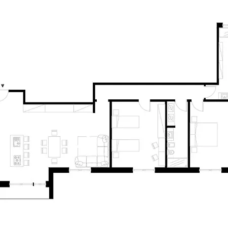 아파트 The Rent - Gorgeous Two-bedroom Close To Cinque Giornate Square *