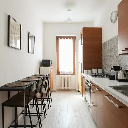 Lägenhet New Fashion District, 3 Bdrs - 30 Minutes From Linate With New Subway