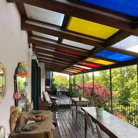 With Terrace And Loft With Garden In Naviglio Pavese Milan