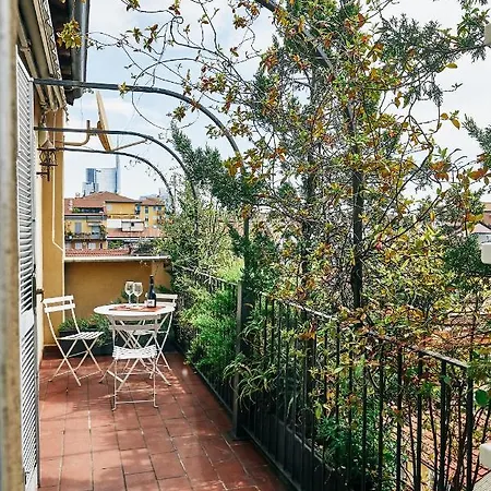 Il Terrazzino - Loft With Terrace And View - With Elevator - Apartment Milan