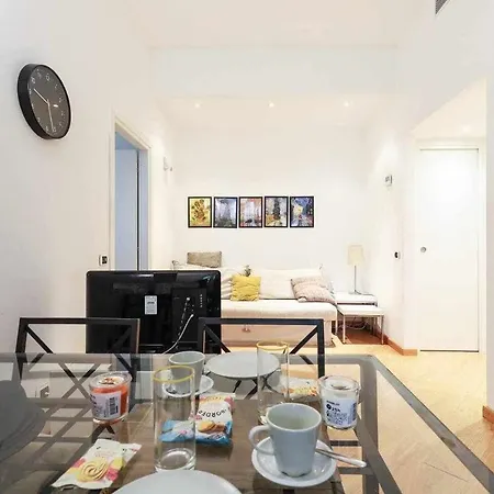 Sv18c -charming Modern Flat S. Ambrogio 아파트 밀라노