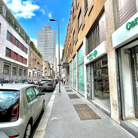 Apartman Kibilu - Via Casati 32 - Stazione - Corso Buenos Aires - Shopping Area Milánó