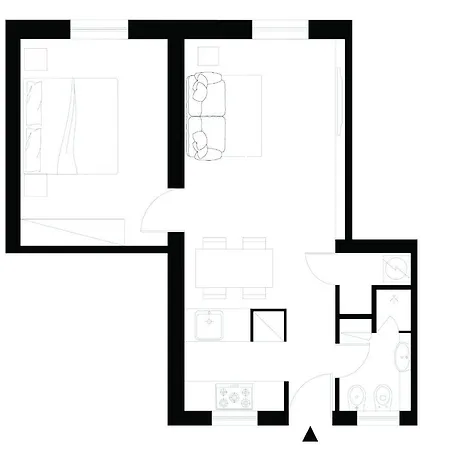 Apartment The Rent - Lovely One-bedroom In Moscova