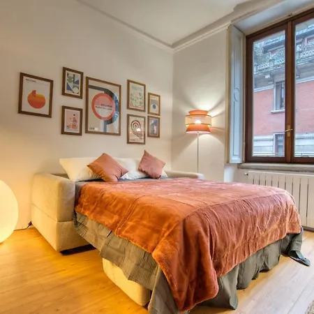 아파트 Guesthost - Urban Relax, Bilocale Di Charme In Zona Moscova X3