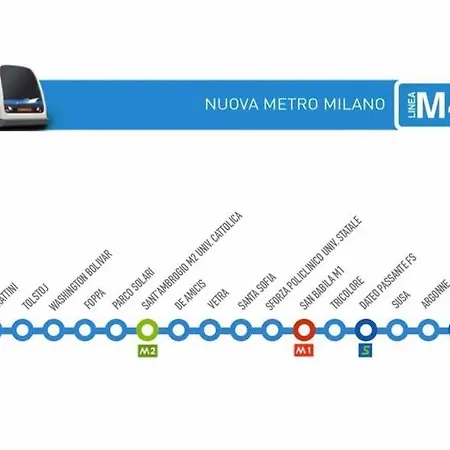 Porta Venezia • Duomo Wi-fi • Netflix • Metro 公寓 *