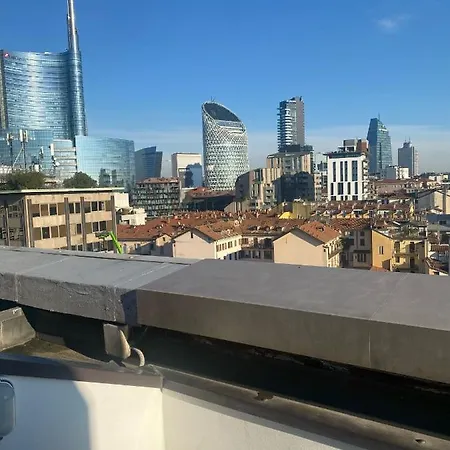 شقة Attic 9th Floor With 2 Terrace In Center Brera With Amazing View *