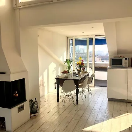 Attic 9th Floor With 2 Terrace In Center Brera With Amazing View * Milan
