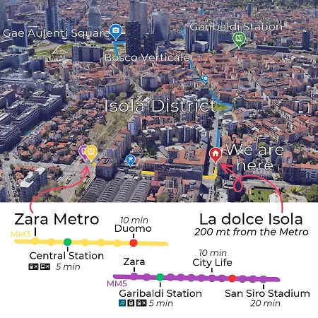 [isola-zara] Modern Apartment, Duomo In 10min *