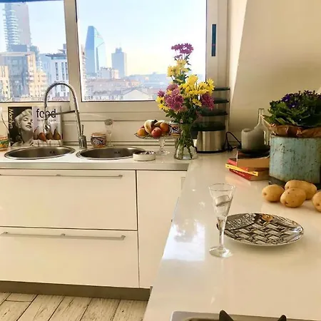 Apartment Attic 9th Floor With 2 Terrace In Center Brera With Amazing View *