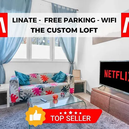 Duomo-linate Loft Free Parking Con Tv 50 E Wi-fi