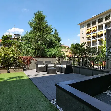公寓 Contempora - Monolocale Con Terrazza Via F. De Sanctis, 41 米兰