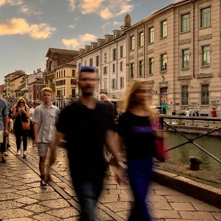 شقة Joyful Naviglio Fortunato ميلان