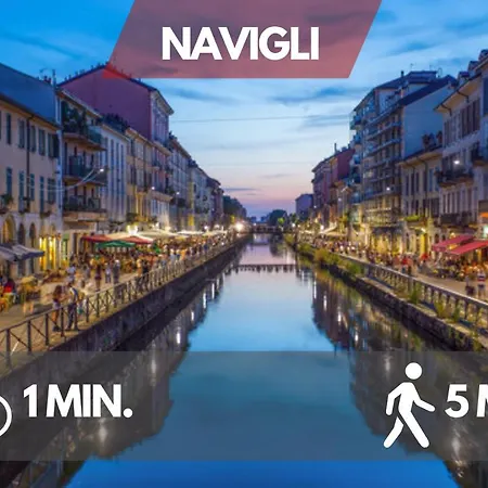 Navigli Design Loft - 7 Stops From Duomo, Ac, Netflix