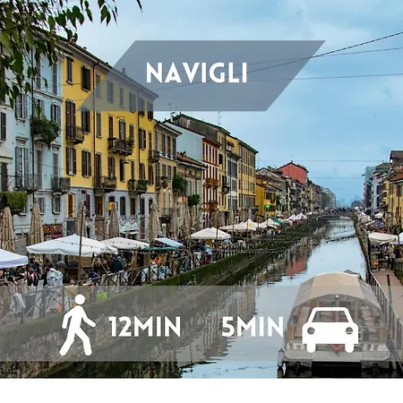 Loft Duomo Navigli 12 Min A Piedi