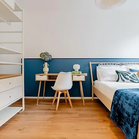 Luxury 1 Bedroom Apartment, Close To San Siro, Fiera And 10 Min Metro To Duomo Milánó