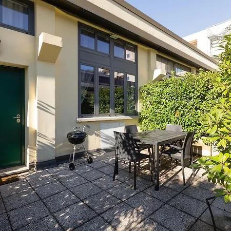 דירה Guesthost - Vigentino Loft With Terrace מילאנו