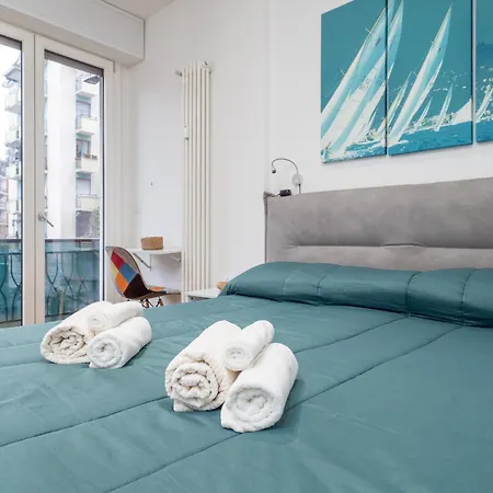 5 Guests - Modern With Balcony * Milaan