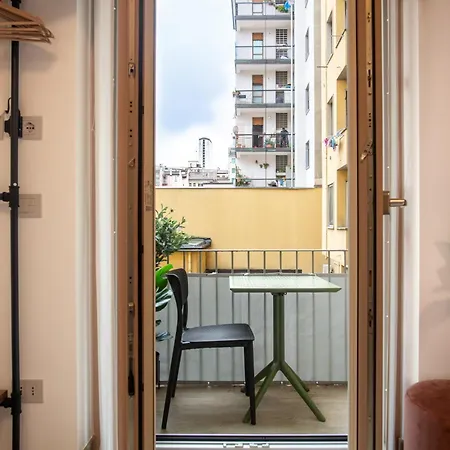 Pink Flamingo Balcony By Station Milan