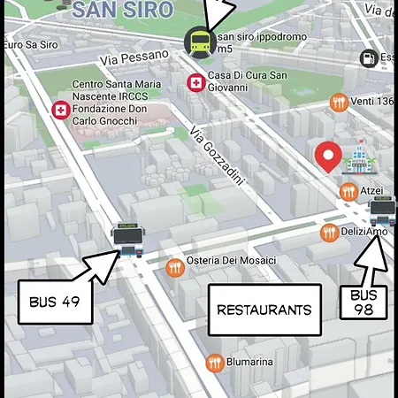 Appartement San Siro Dream -apartment With Garage-milano *