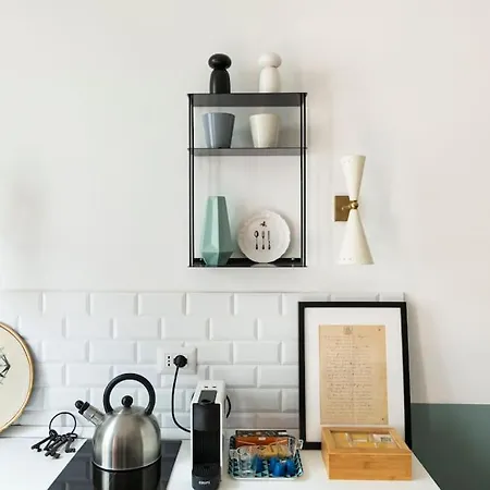 公寓 New Elegant Flat 3 Min From Station.