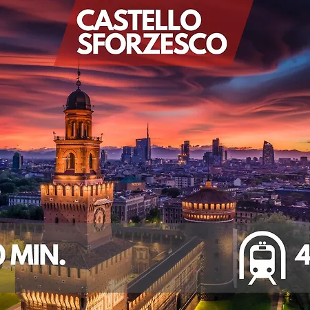 Apartman Deluxe In Brera-duomo, Near Metro Milánó