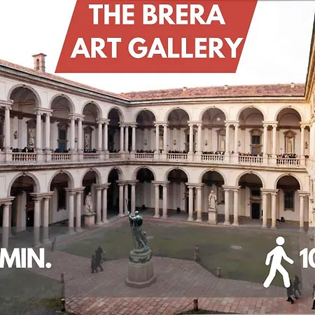 Apartman Deluxe In Brera-duomo, Near Metro Milánó