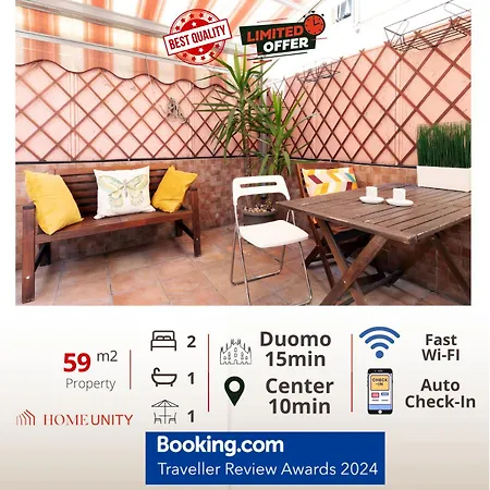Terrace At 20 Minutes From Duomo - Homeunity *
