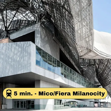 Apartament 2 Bedroom - Buzzi Hospital, Sempione, Mico, 100mt Metrom5