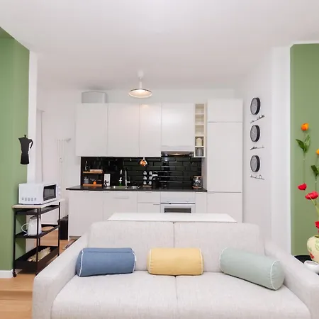 Vivimi Fiordalisi Stile & Comfort Vicino Metro Apartmán Milán