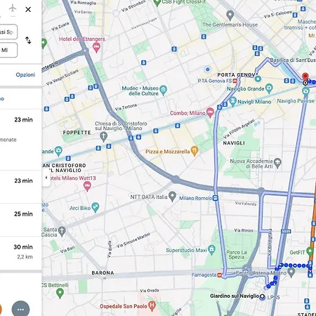 아파트 Giardino Sul Naviglio *