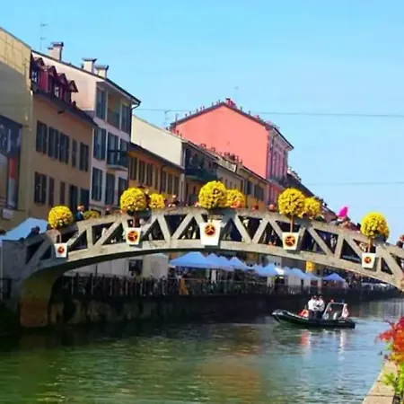 Lovely Flat In The Heart Of The Navigli Apartman Milánó