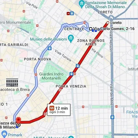 Appartamento Spacious Near Centrale-loreto-duomo