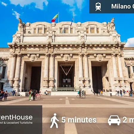 Apartament Station 10 Min Duomo - L'oasi Urbana