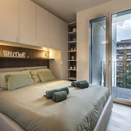 Free Parking - Duomo Centro Modern - Private Gym - Metro Apartmán Milán