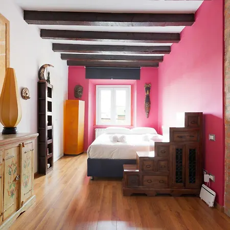 公寓 Colonne Di San Lorenzo - Colorful Apartment! 米兰